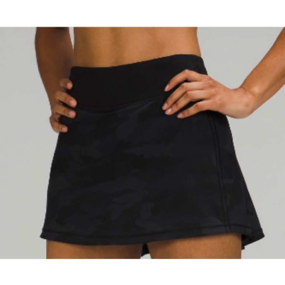 Lululemon Heritage 365 Deep Coal Multi Black Camo Sz 10